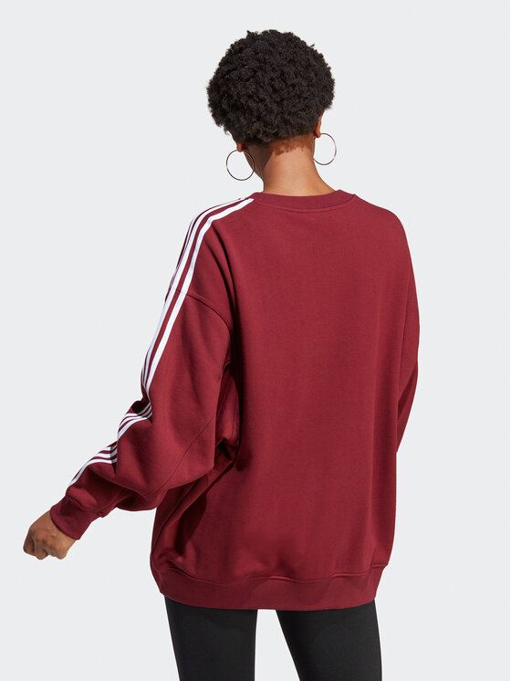 Felpa adicolor Classics IB7445 Bordeaux Oversize