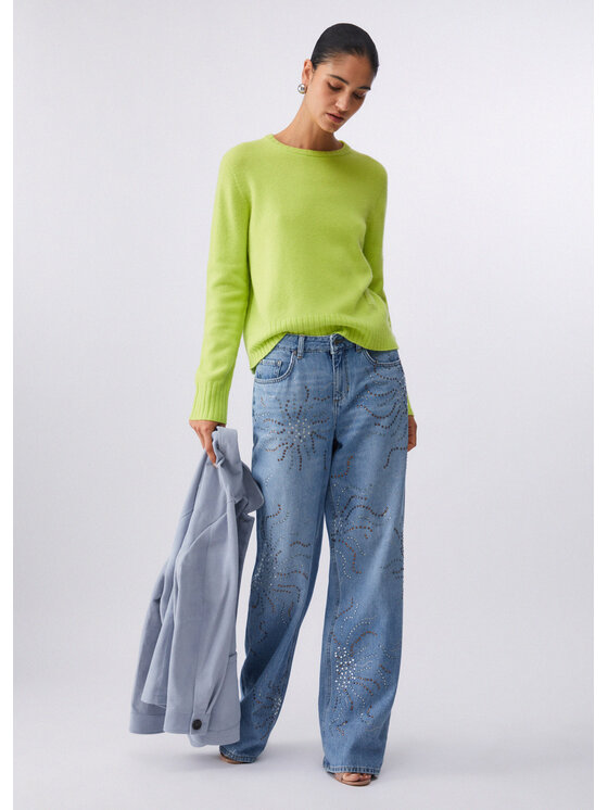 Liu Jo Liu Jo Maglione WA6290MA73R30540 Giallo Regular Fit