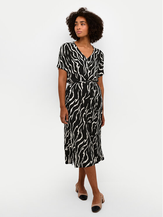 Kaffe Kaffe Pluusikleit Tara 10507379 Must Regular Fit