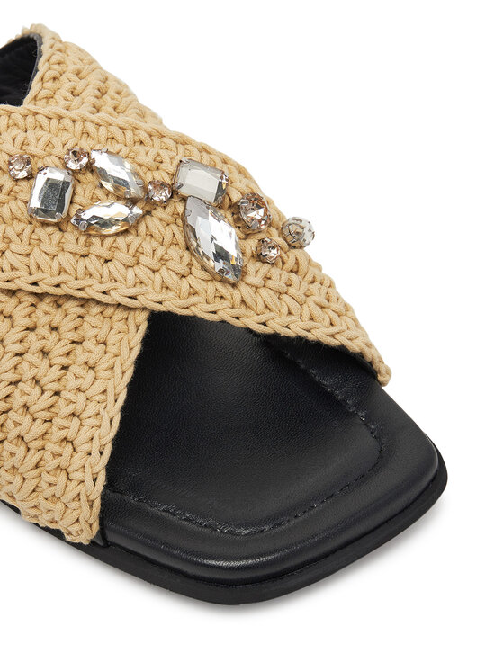 Inuikii Inuikii Şlapi Woven Strap Stones 70104-367 705 Bej