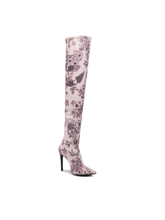 PINKO PINKO Ботфорти Laurence Stivale PE 23 BLKS1 100672 A0O9 Бежевий