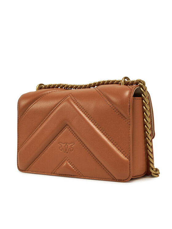 PINKO PINKO Torbica Love One Mini Light 104550 A26Z Smeđa