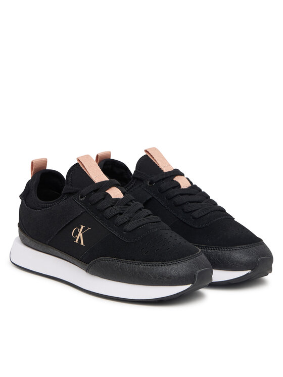 Calvin Klein Calvin Klein Sneakers Retro Runner Sock Laceup Neo Mix HW0HW03250 Negru
