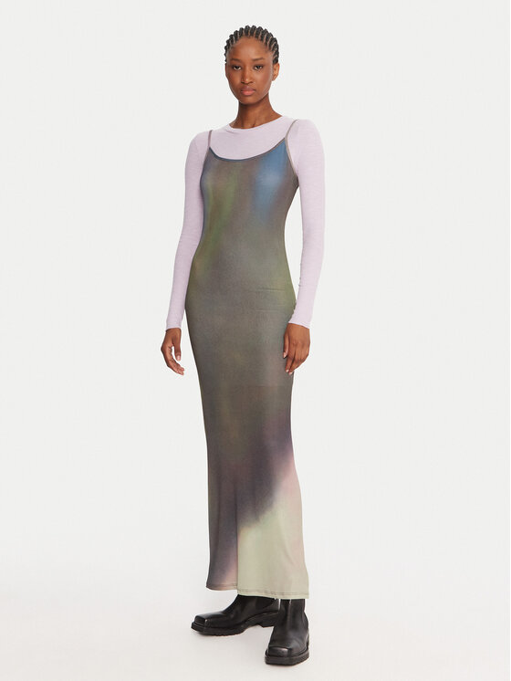 Desigual Desigual Kleid für den Alltag Janis 25WWVK13 Bunt Slim Fit