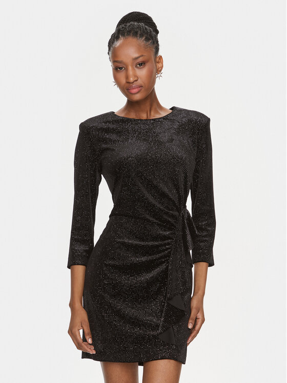Rinascimento Rinascimento Coctailkleid CFC0116832003 Schwarz Slim Fit