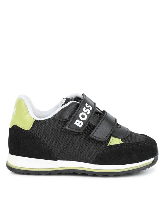 Sneakers Boss J09201 M Negru