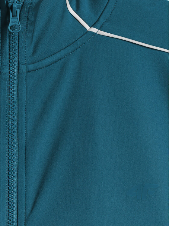 4F 4F Bluza AQUA FORCE Turkusowy Loose Fit