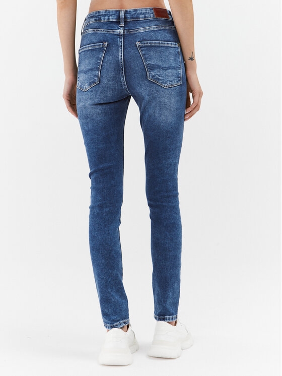 Pepe Jeans Pepe Jeans Jeans hlače Regent PL204171 Modra Skinny Fit