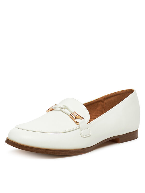 DeeZee DeeZee Loafers R8102 Alb