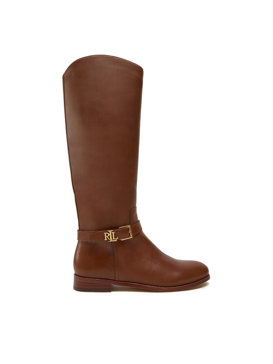 Lauren Ralph Lauren Čižmy vo vojenskom štýle 802937804002 Hnedá