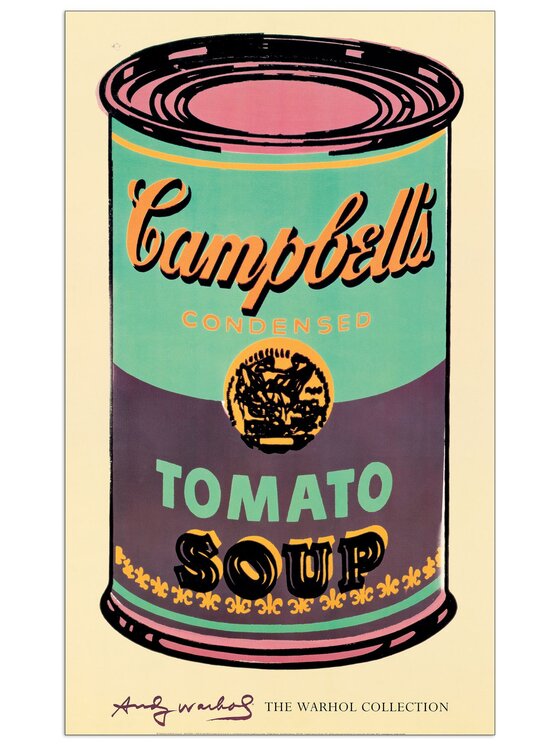 Dekoracja ścienna Artopweb, Campbell's Soup Can, 1965