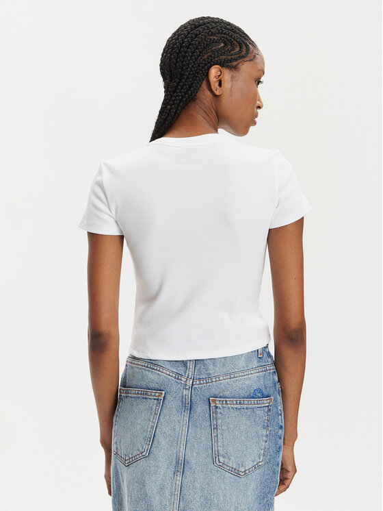 HUGO Hugo T-särk Baby 50510749 Valge Slim Fit