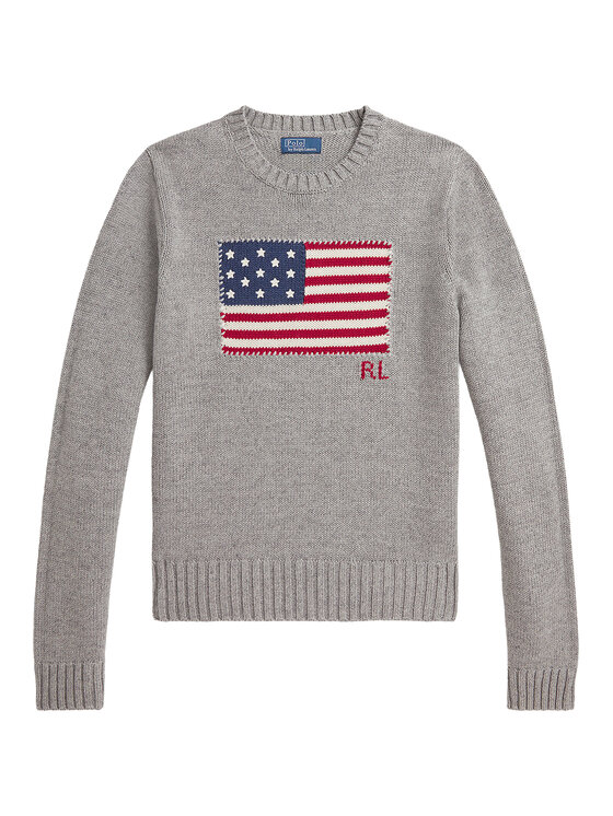 Polo Ralph Lauren Polo Ralph Lauren Megztinis 211B28830002 Pilka Regular Fit