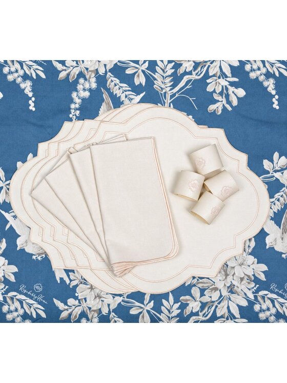 Roseberry Home Roseberry Home Podkładka na stół Heritage Ivory Kremowy