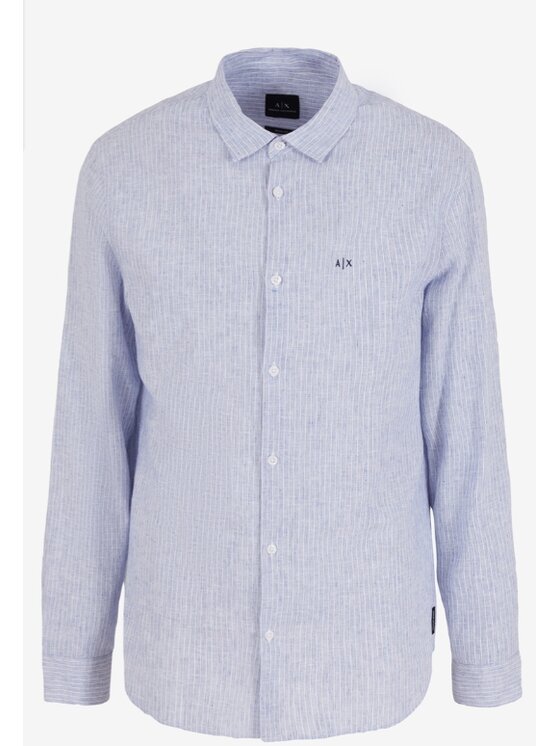 Armani Exchange Armani Exchange Košeľa 3DZC32 ZN4LZ Modrá Regular Fit