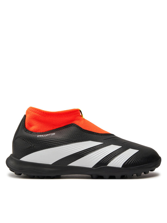 Ghete pentru fotbal adidas Predator 24 League Laceless Turf Boots IG5431 Negru
