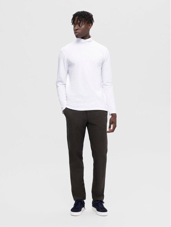 Selected Homme Selected Homme Dolčevita 16081962 Bijela Regular Fit