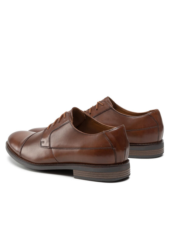 Clarks Chaussures basses Becken Cap 261231387 Marron Modivo