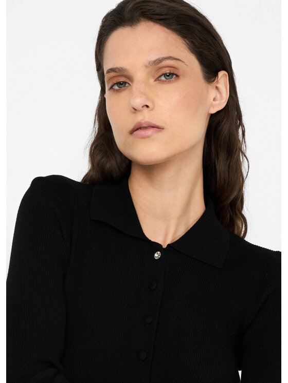 Liu Jo Liu Jo Maglione MF5263MS99E22222 Nero Slim Fit