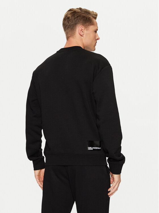 Karl Lagerfeld Jeans Karl Lagerfeld Jeans Sweatshirt A1M20001 Schwarz Regular Fit