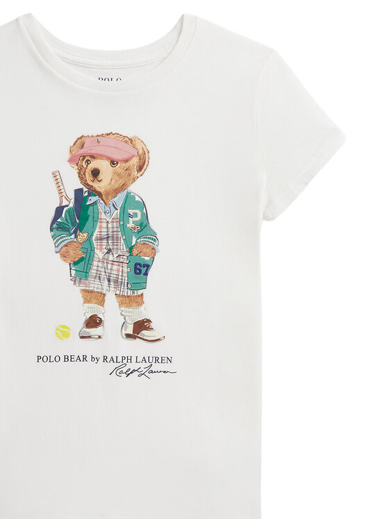 Polo Ralph Lauren Polo Ralph Lauren Tričko 313971122002 Biela Regular Fit