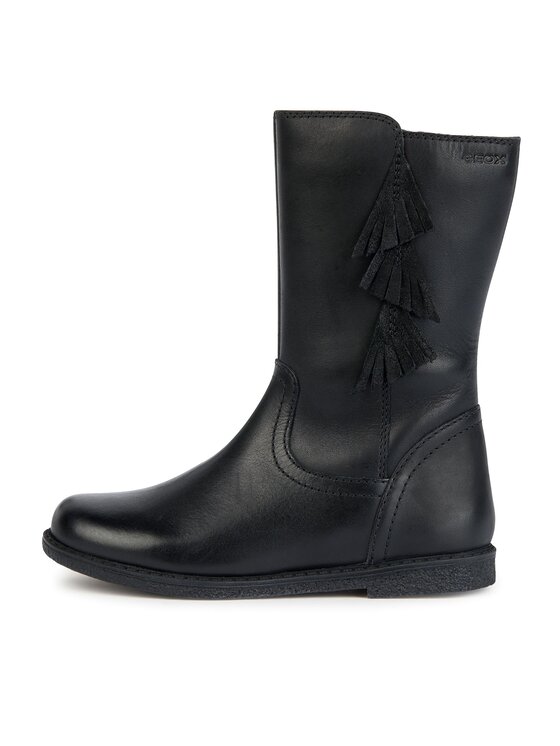 Geox Geox Μπότες J Shawntel Girl J364EC 00043 C9999 S Μαύρο