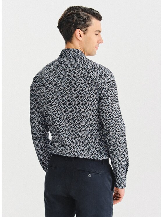 Pako Lorente Pako Lorente Koszula P25WF-1X-044 Czarny Slim Fit