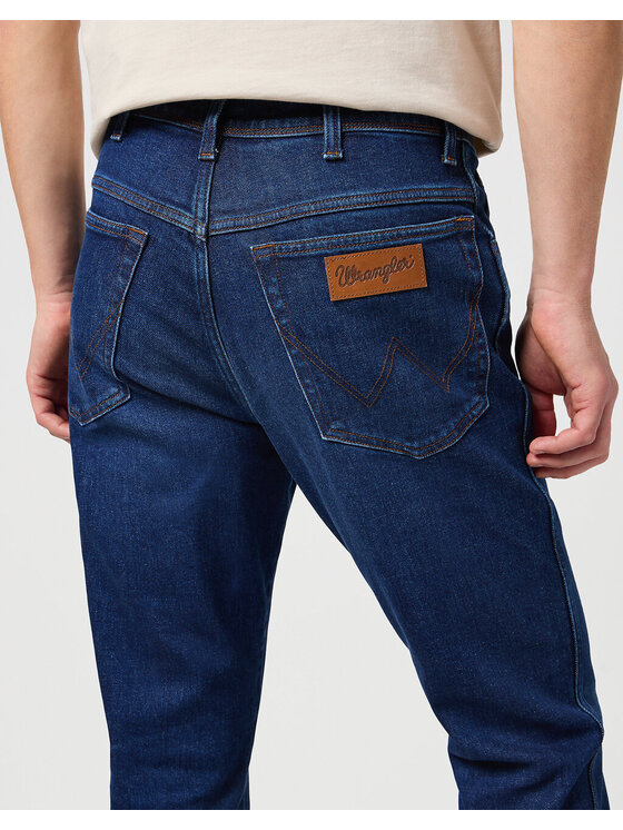Wrangler Wrangler Jeansy TEXAS SLIM Niebieski Regular Fit