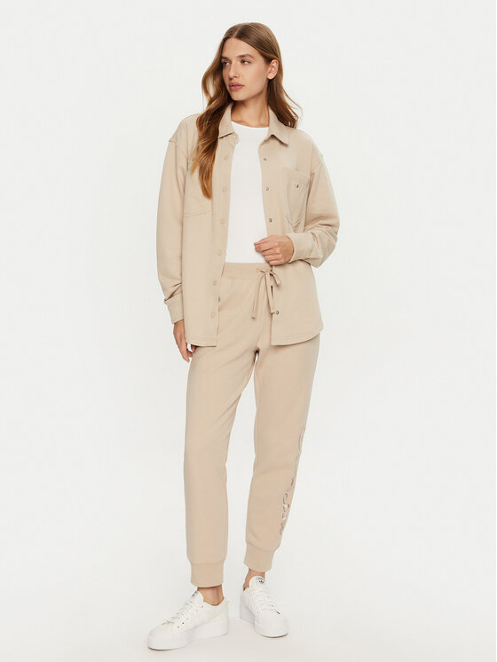 Champion Champion Spodnji del trenirke 117584 Bež Slim Fit