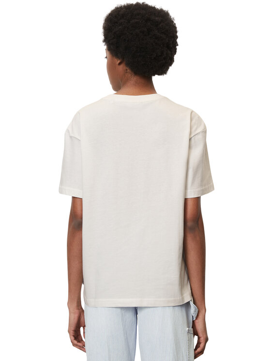 Marc O'Polo Denim Marc O'Polo Denim T-Shirt 343 2441 51201 Weiß Loose Fit