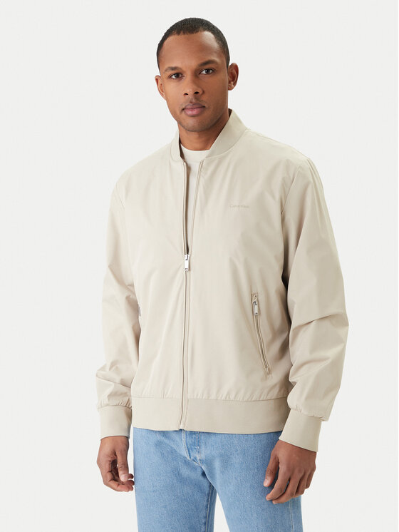 Calvin Klein Calvin Klein Bomber LV040FM512 Beige Regular Fit