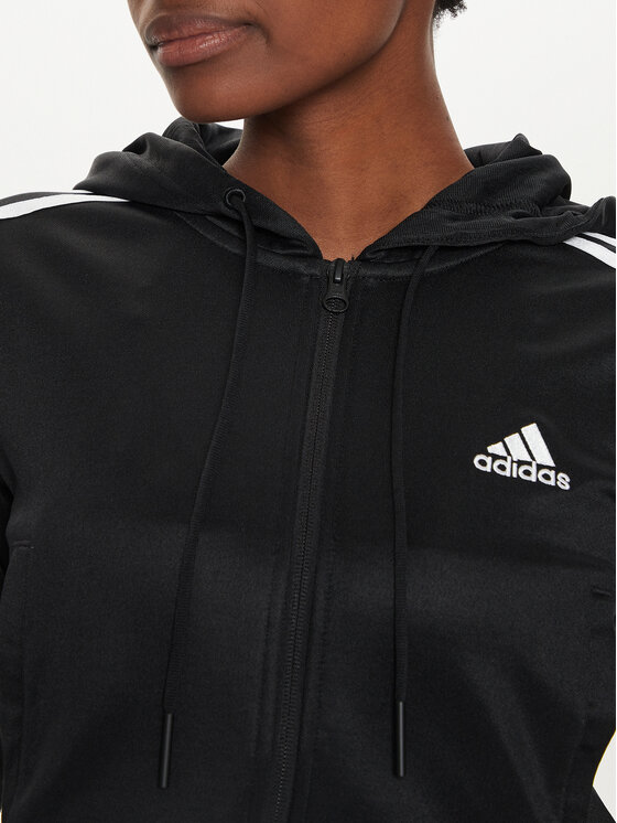 adidas adidas Спортивний костюм Glam IN1836 Чорний Slim Fit