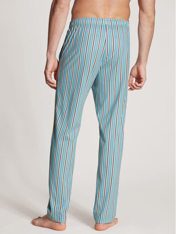 Calida Calida Kalhoty z materiálu 29884 Modrá Regular Fit