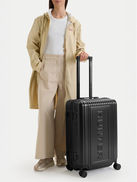 Hunter Hunter Mittlerer Koffer CEO-HUNTER-M-001-08-BLACK Schwarz