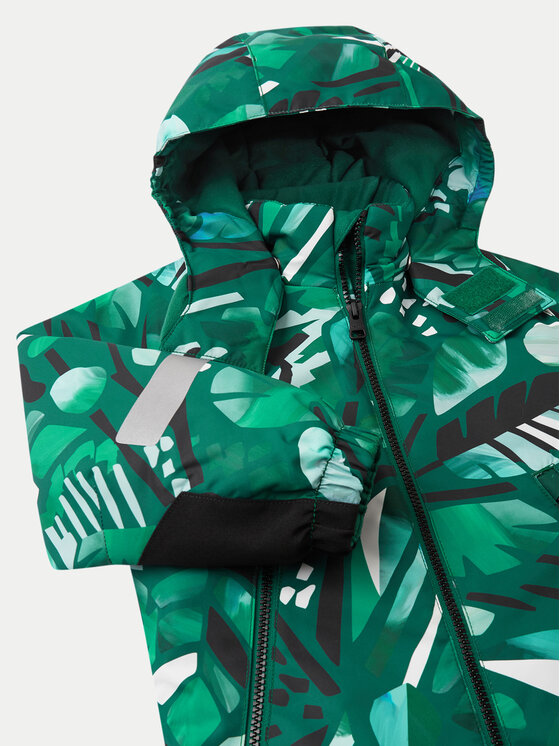Reima Reima Overall de iarnă Kurikka 5100131B Verde Regular Fit