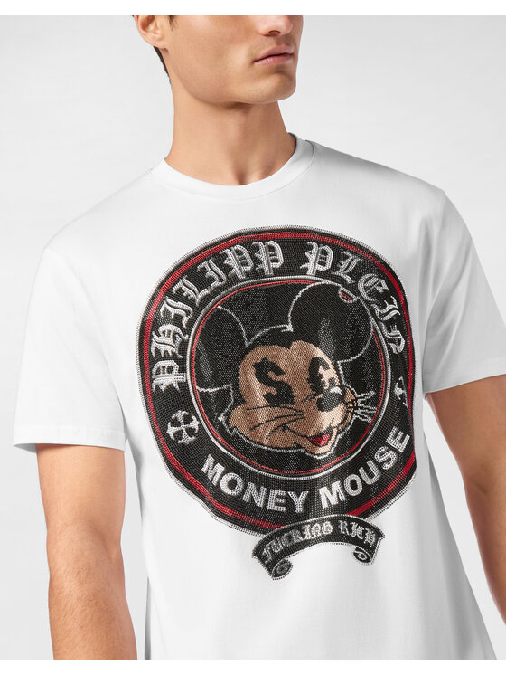 PHILIPP PLEIN PHILIPP PLEIN T-Shirt 23505 Biały Regular Fit