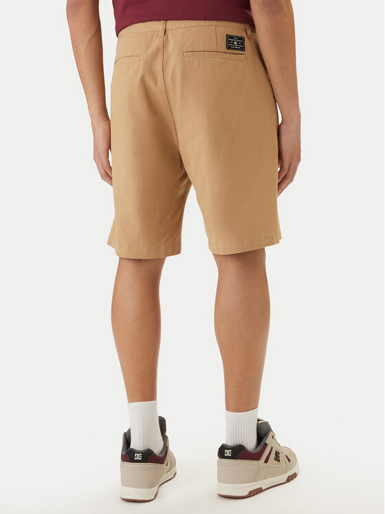 DC Shoes DC Shoes Pantaloncini di tessuto Worker ADYWS03087 Beige Regular Fit