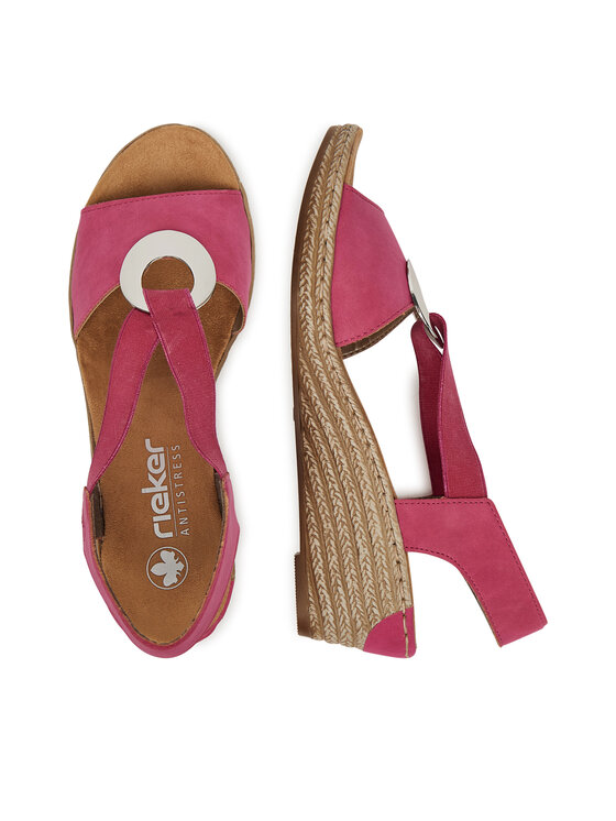 Rieker Rieker Sandali 624H6-32 Rosa