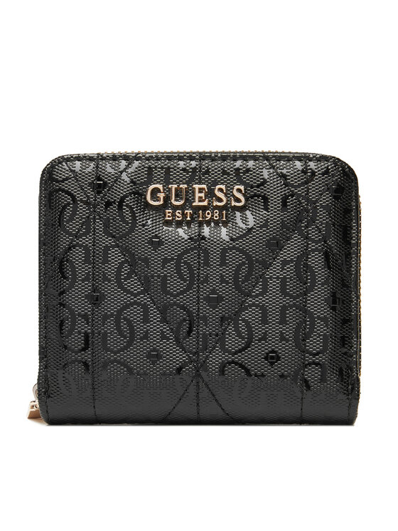 Portofel Mic de Damă Guess Aldina Slg SWGG96 63137 Negru