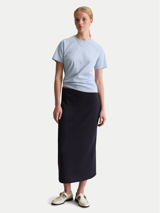 Marc O'Polo Denim Marc O'Polo Denim Tricou 500 0006 452 Albastru celest Regular Fit