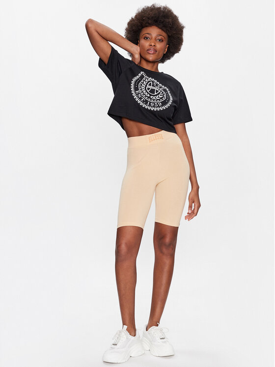 Ellesse Ellesse Pantaloni scurți ciclism Lucini SGR17858 Bej Slim Fit