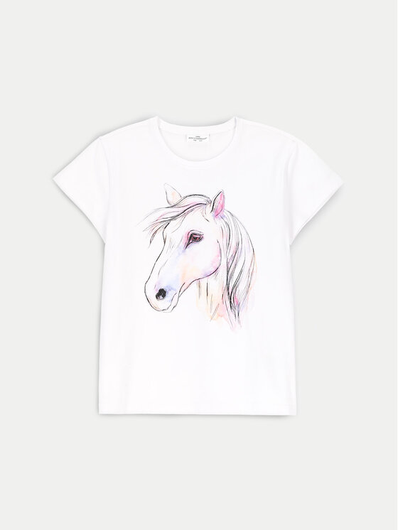 Coccodrillo T-shirt ZC4143205VGA Bianco Regular Fit, taglia : 116