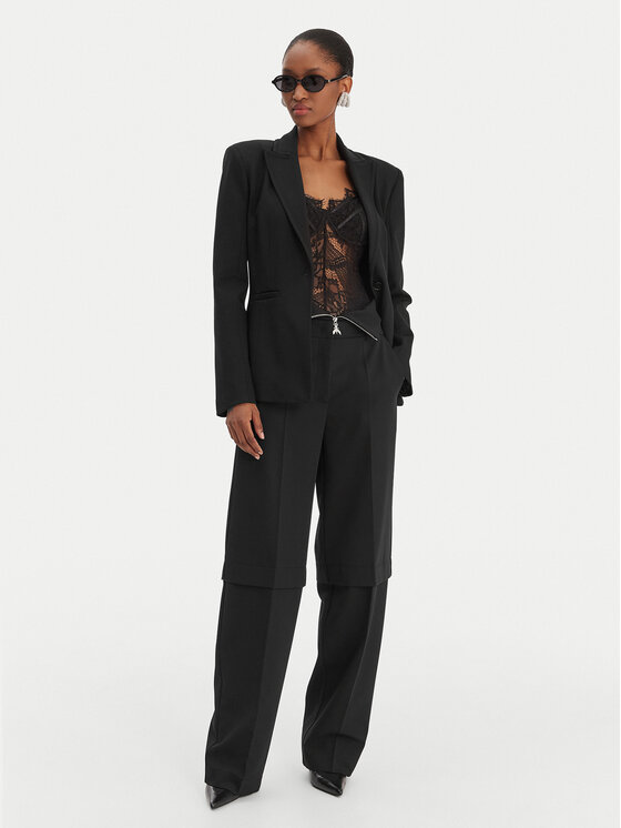 Patrizia Pepe Patrizia Pepe Zakó 8S0584/A715-K103 Fekete Regular Fit