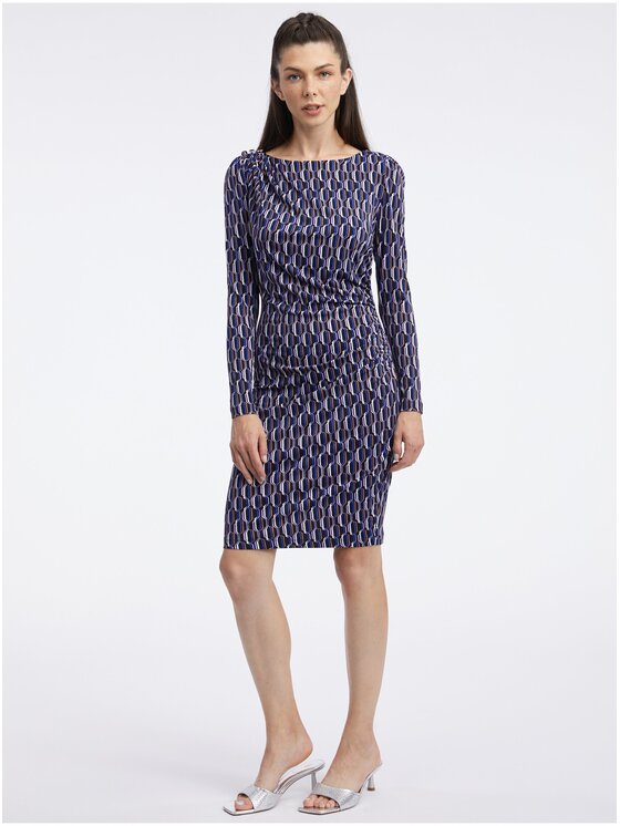 Orsay Orsay Sukienka 411202575000__S Biały Regular Fit
