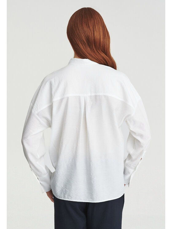 TATUUM TATUUM Koszula RAYO 1 Kremowy Loose Fit