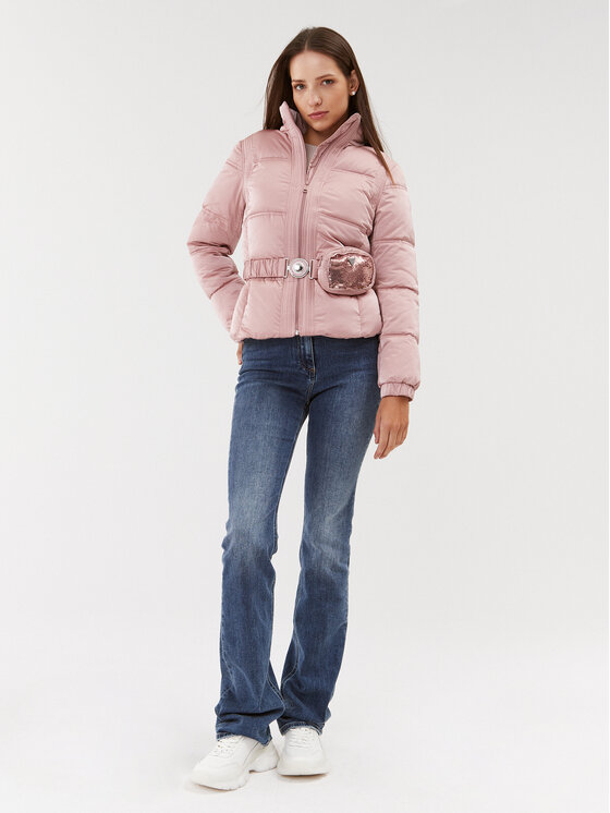 Guess Guess Зимно яке Lucia W3BL19 WEX12 Розов Regular Fit
