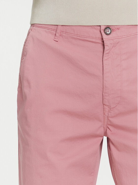Baldessarini Baldessarini Szövet rövidnadrág B1 16939.2402 Rózsaszín Slim Fit
