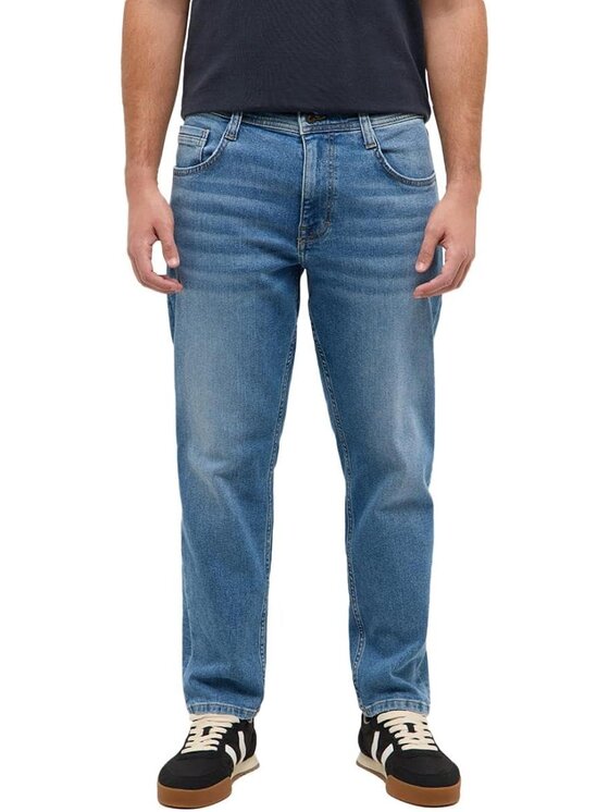 Mustang Mustang Jeans Denver Tapered Blu Loose Fit