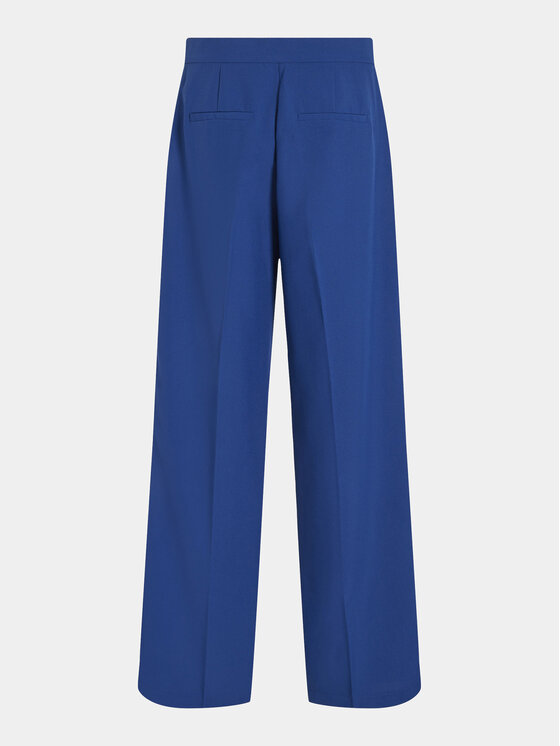 Vila Vila Pantaloni din material Viriley 14092209 Albastru Straight Fit