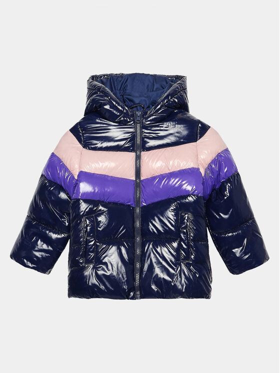 United Colors Of Benetton Geacă din puf 2O3AGN01P Bleumarin Regular Fit